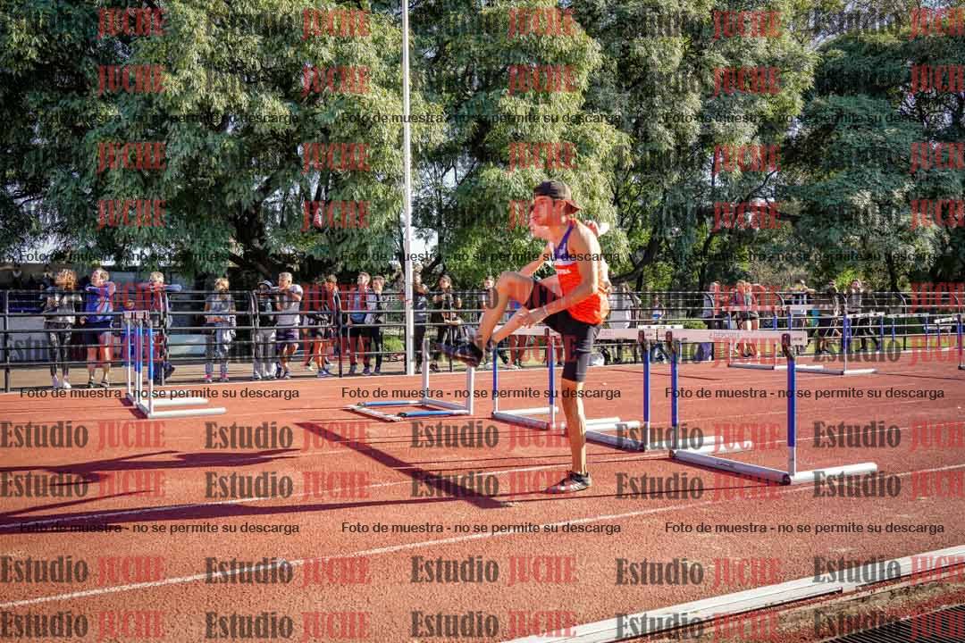 Fotos de los 110 m con vallas de varones