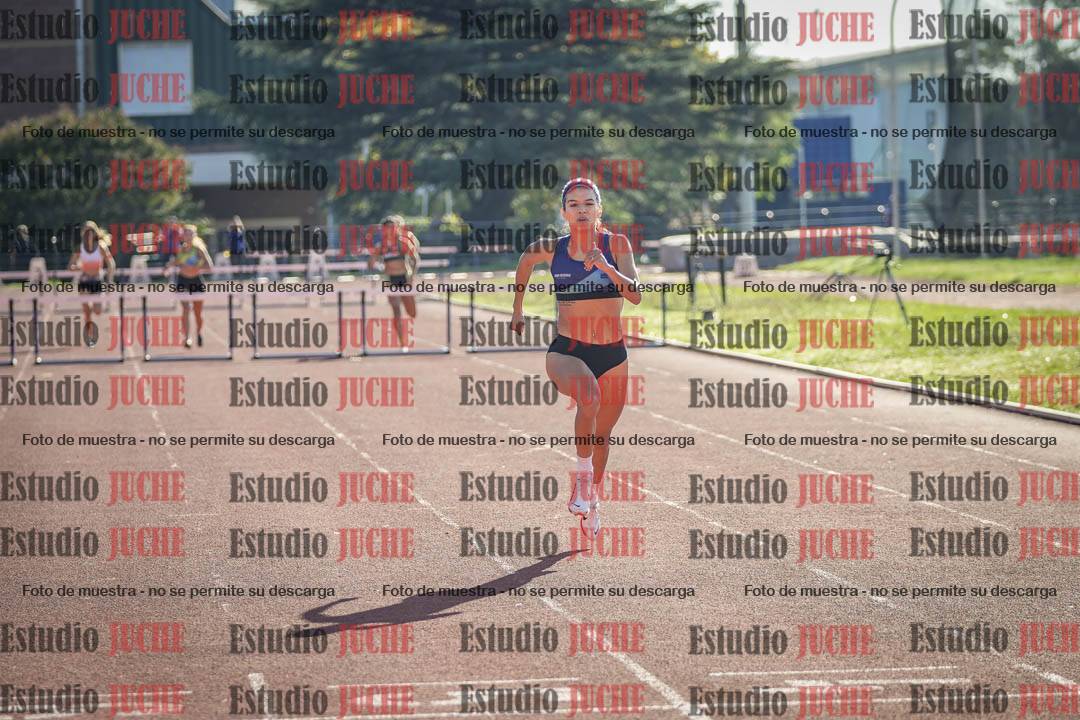 Fotos de los 400 m con vallas de mujeres