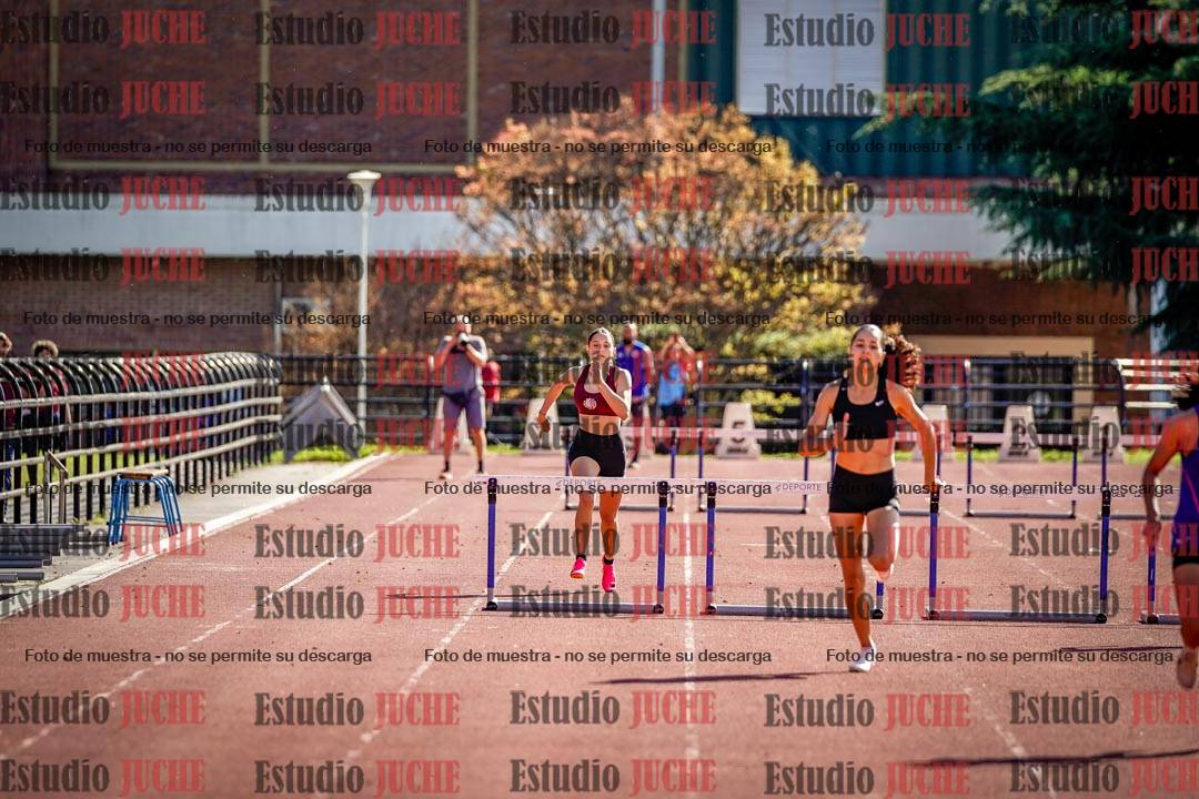 Fotos de los 400 m con vallas de mujeres