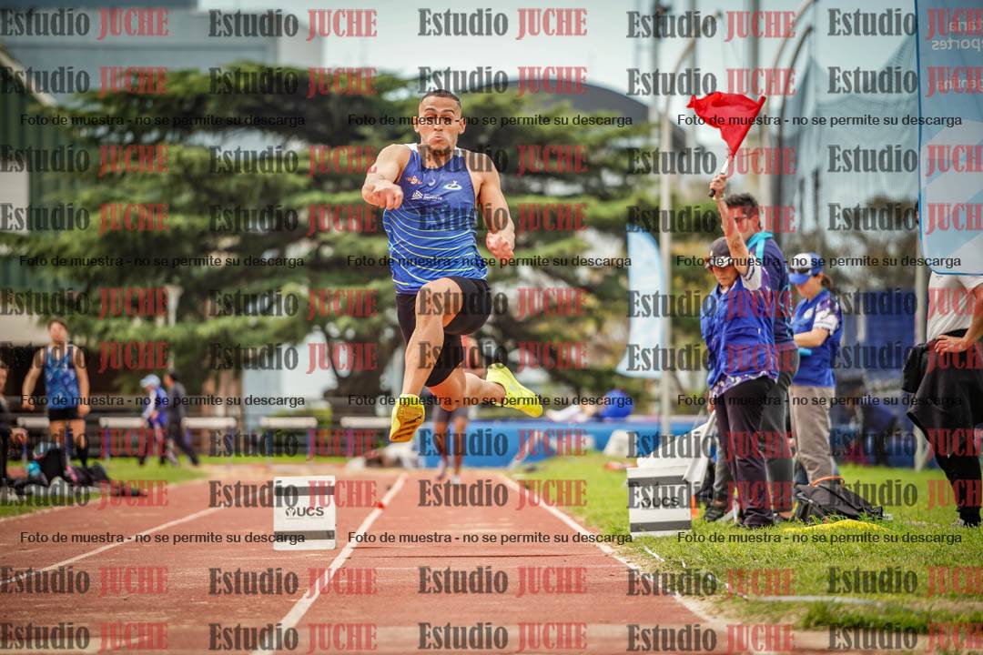 Fotos del salto triple de varones