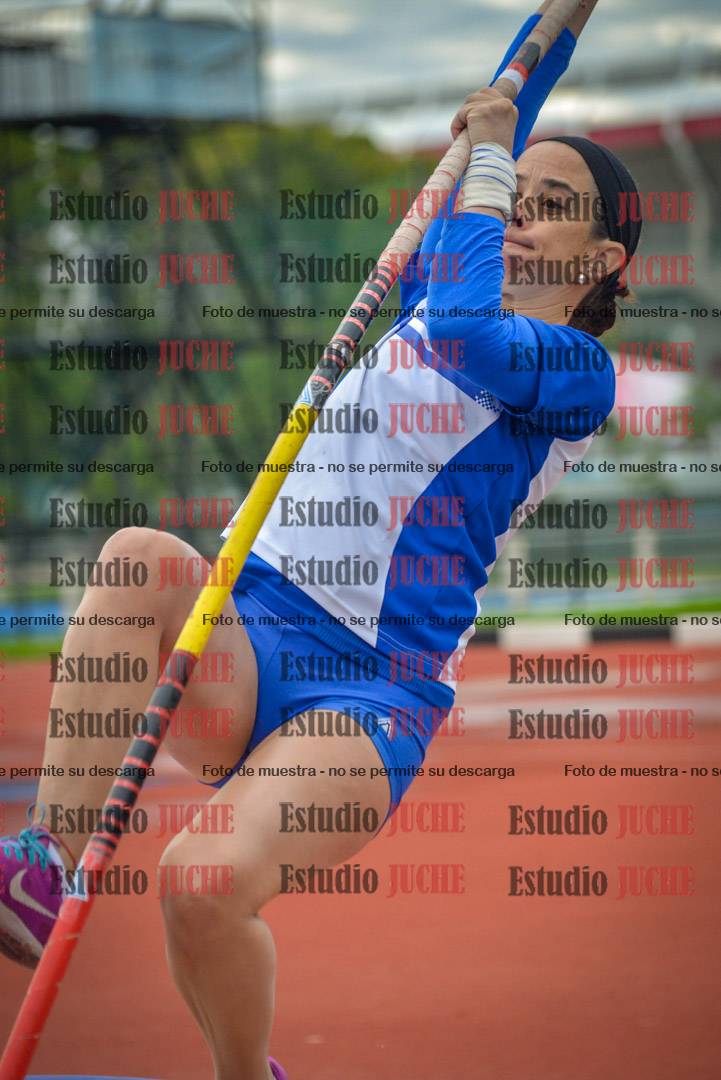 Fotos del salto con garrocha de mujeres y varones