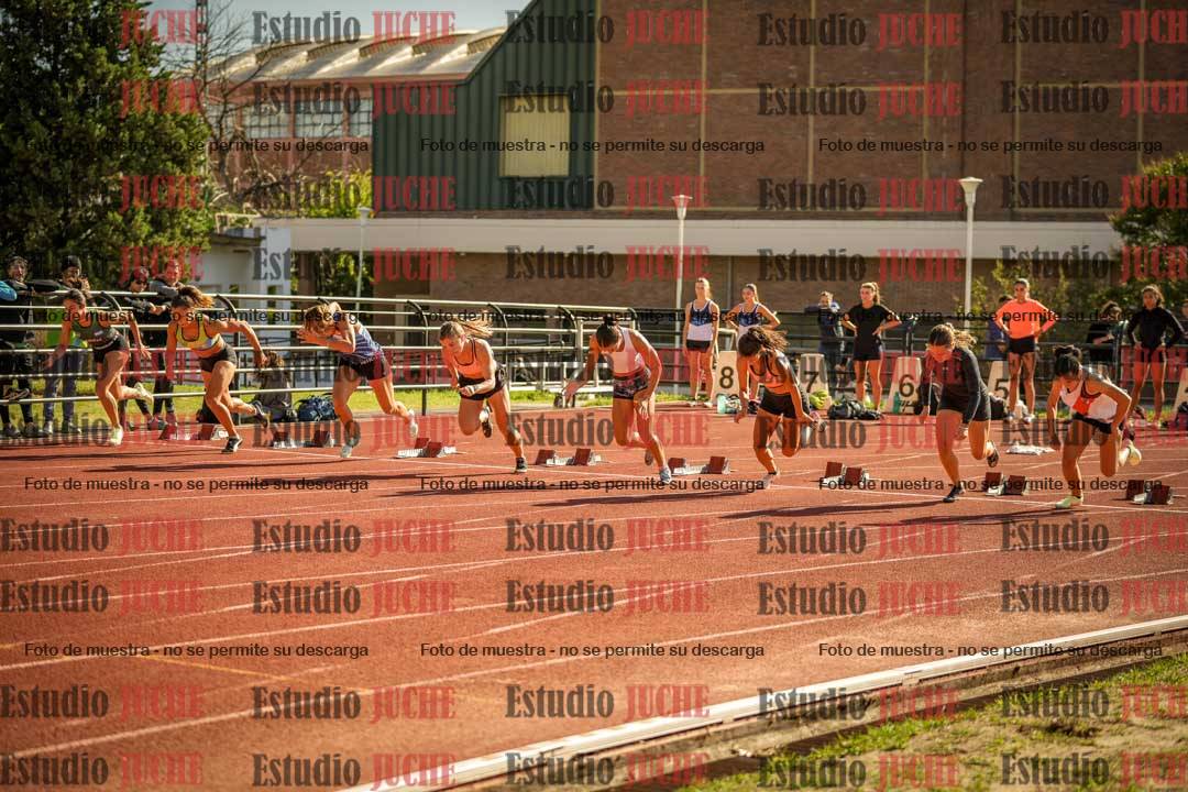Fotos de los 100 m llanos de mujeres