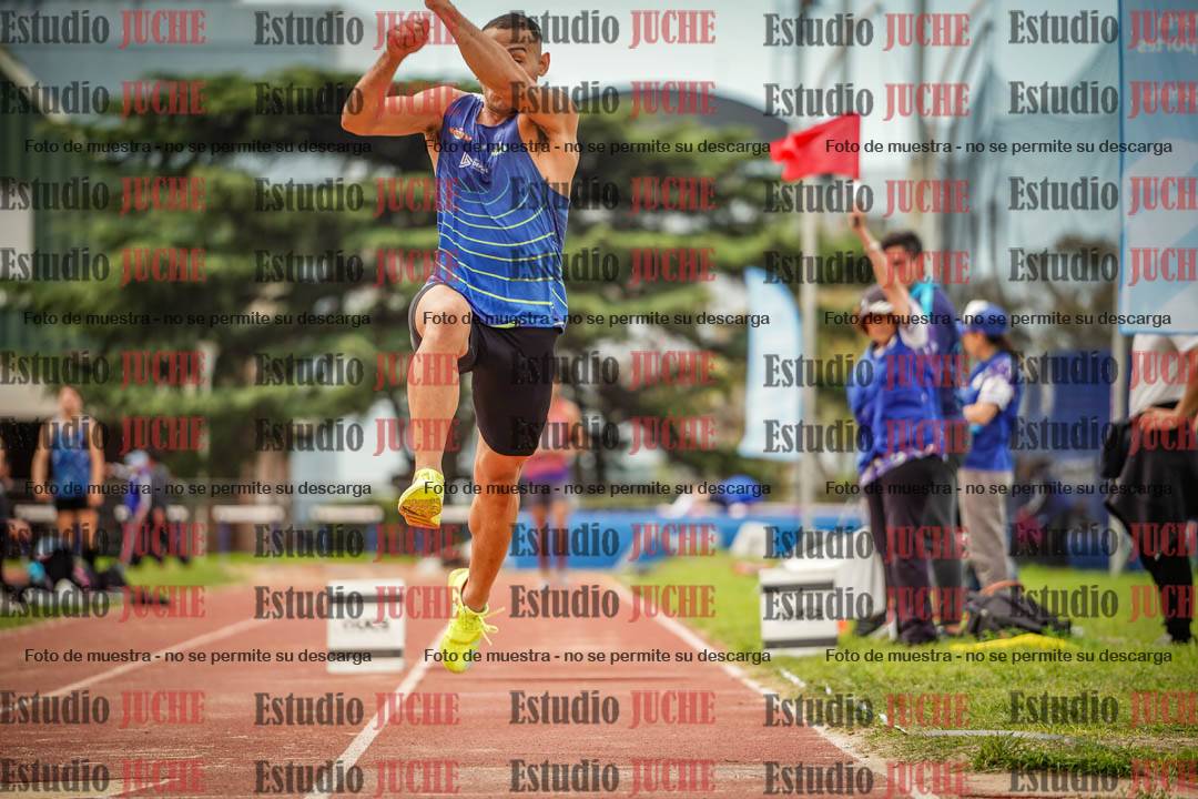 Fotos del salto triple de varones