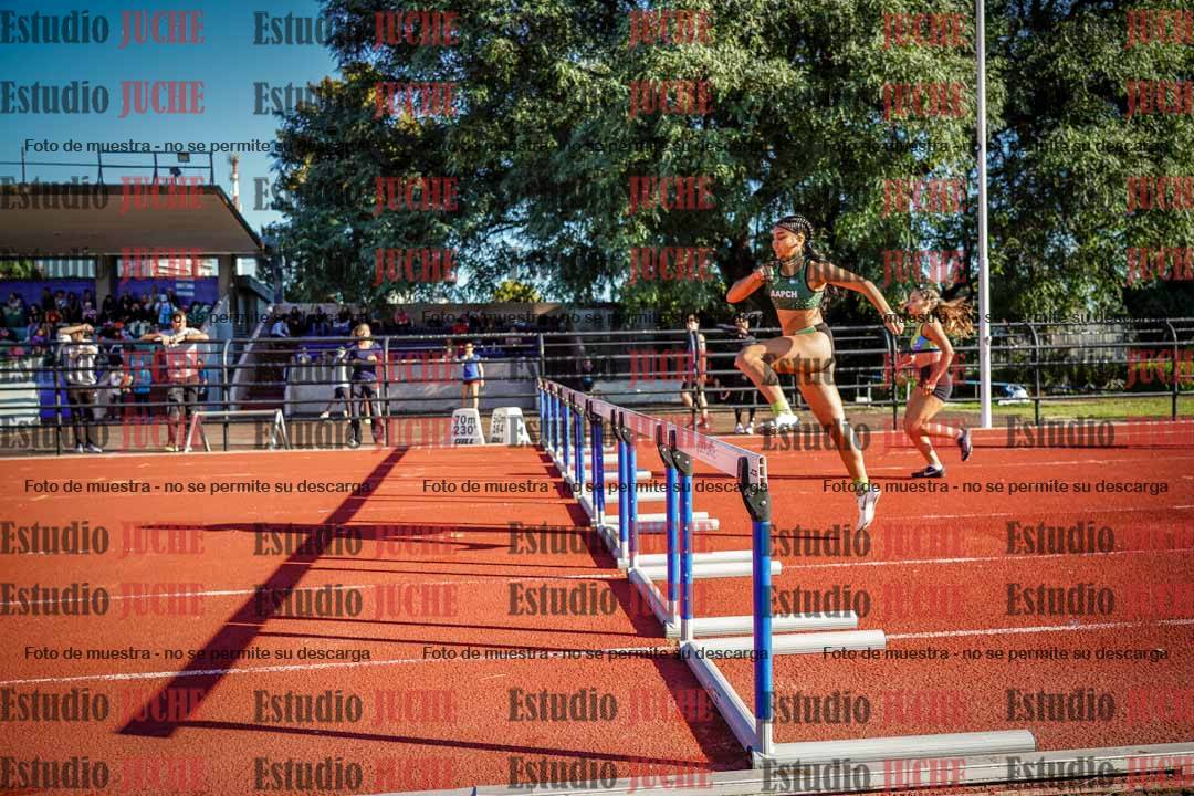 Fotos de los 400 m con vallas de mujeres