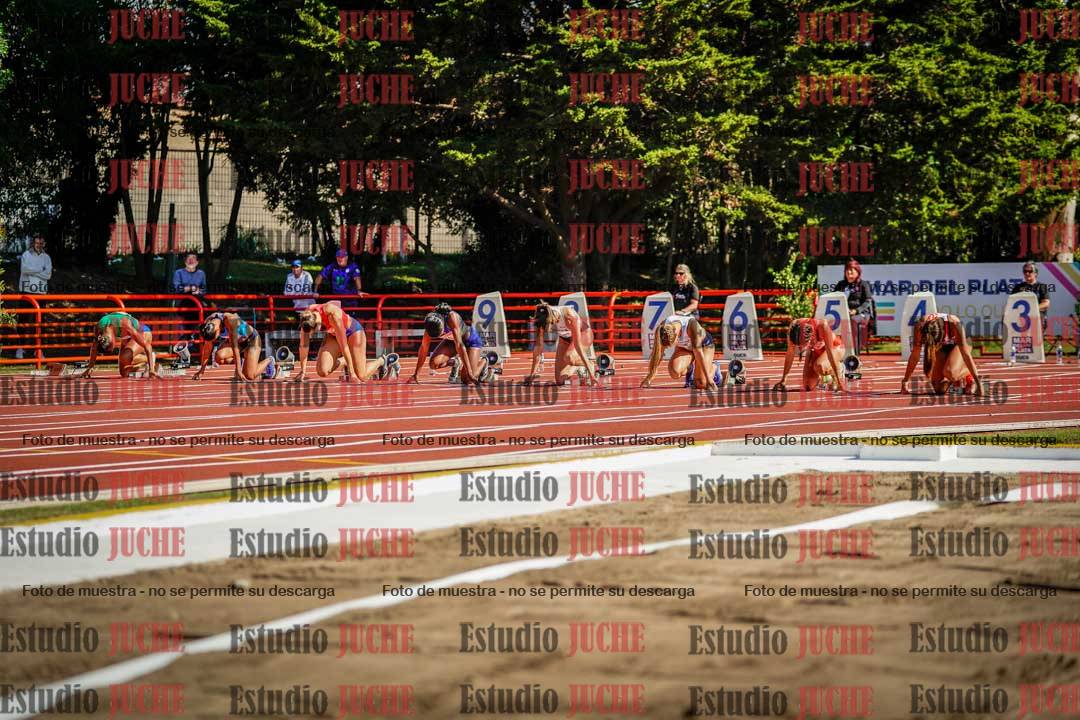 Fotos de los 100 m de mujeres