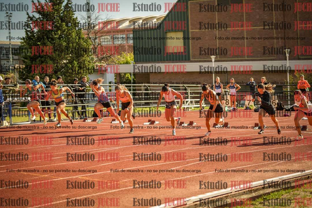 Fotos de los 100 m llanos de mujeres