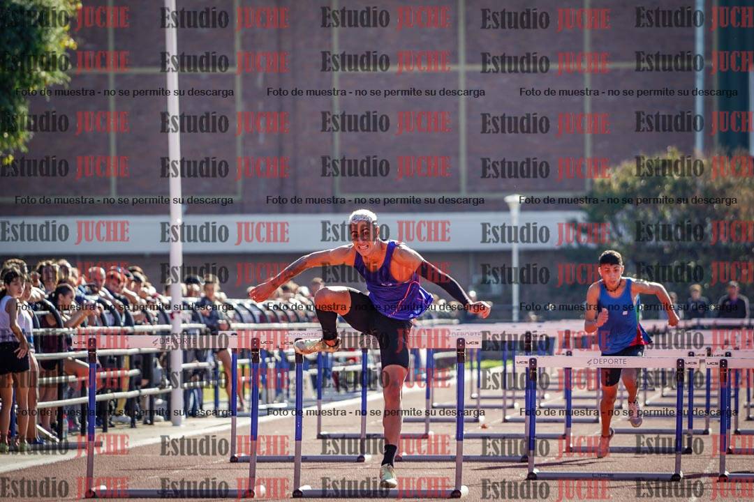 Fotos de los 110 m con vallas de varones
