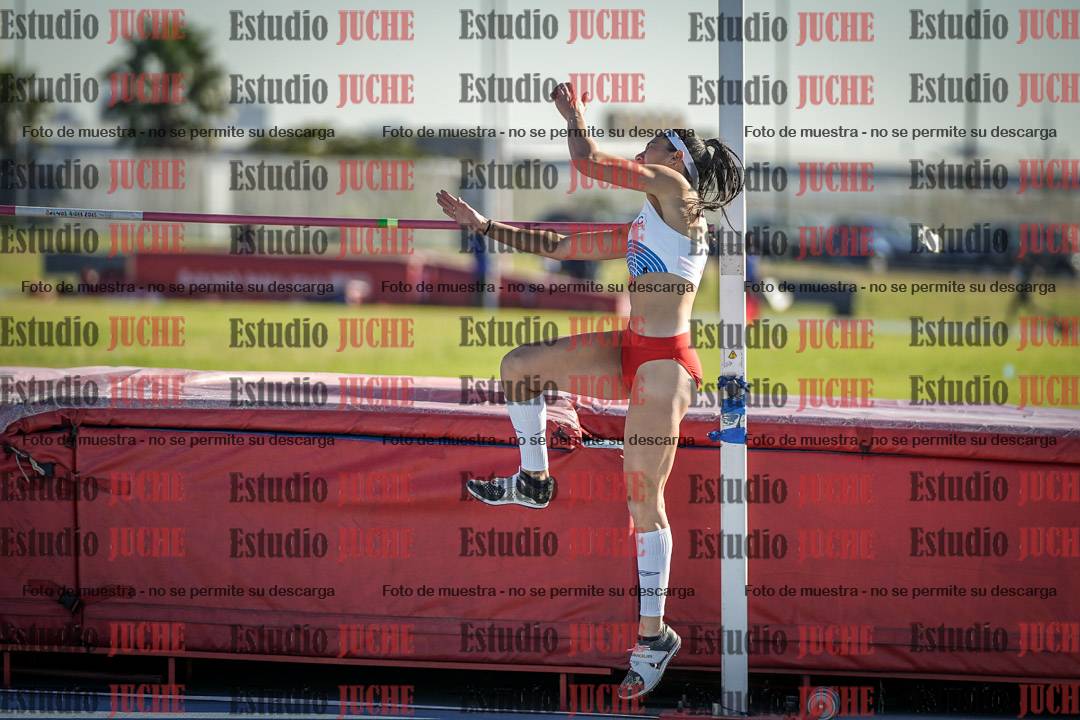 Fotos del salto en alto de mujeres - heptatlón 2