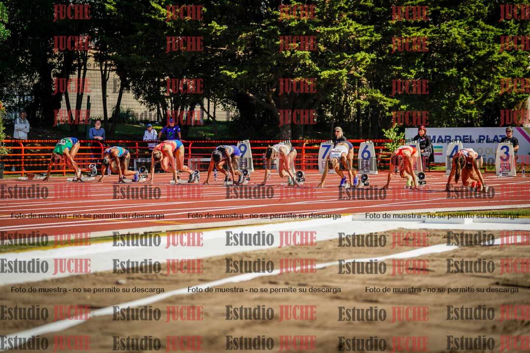 Fotos de los 100 m de mujeres