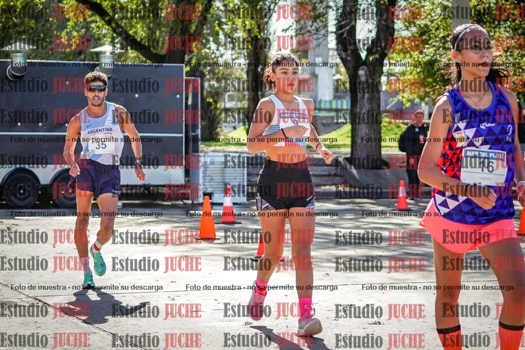 Fotos de los 20.000 m de marcha atlética de mujeres y varones
