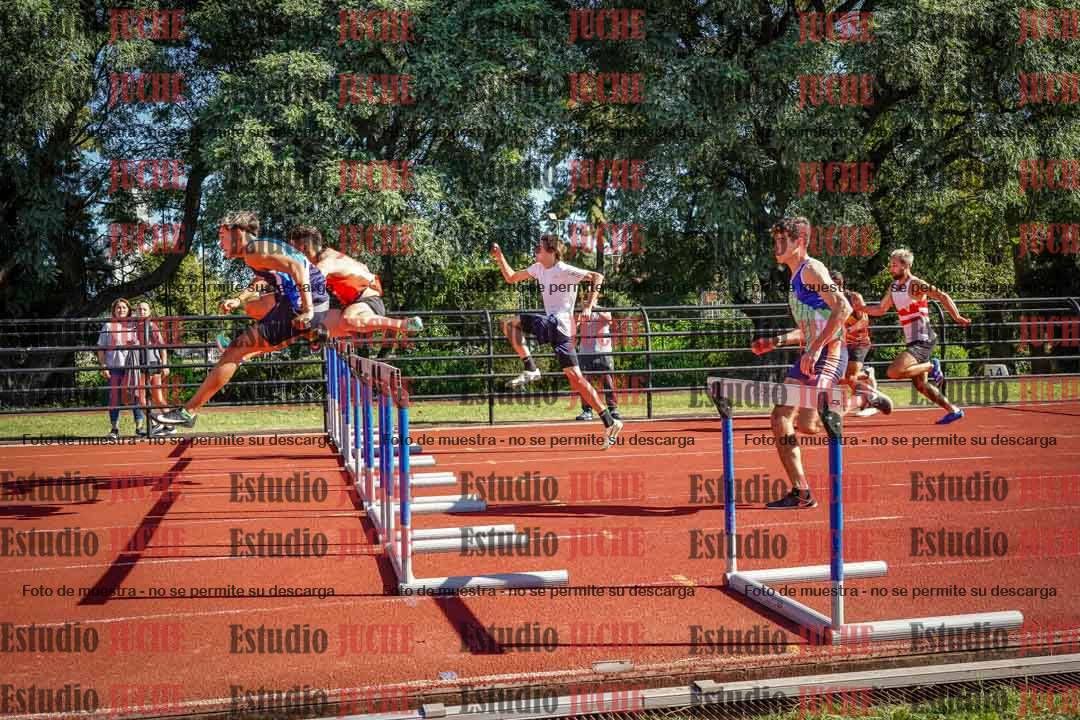 Fotos de los 110 m con vallas de varones