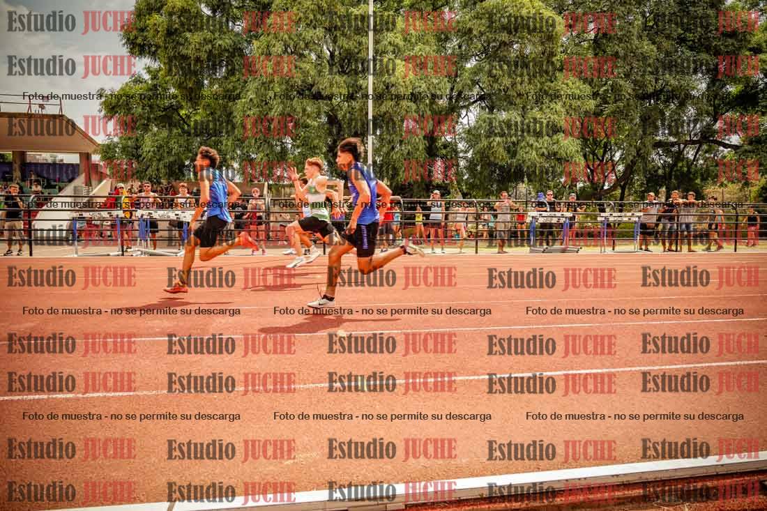 Fotos de los 80 m llanos de varones