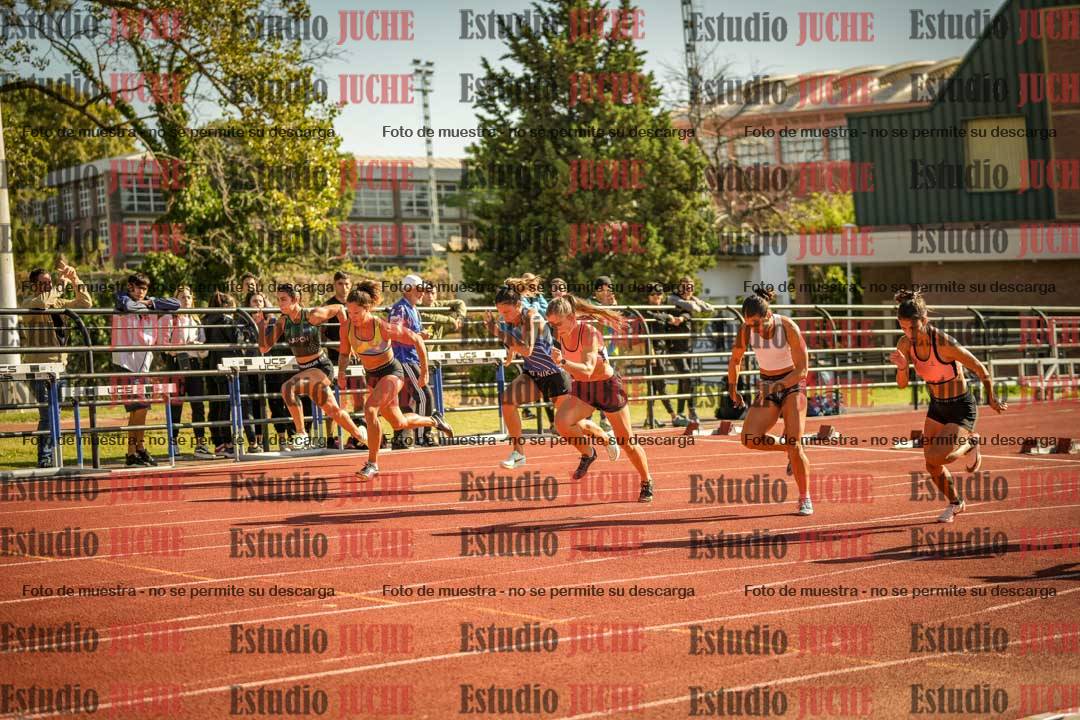 Fotos de los 100 m llanos de mujeres