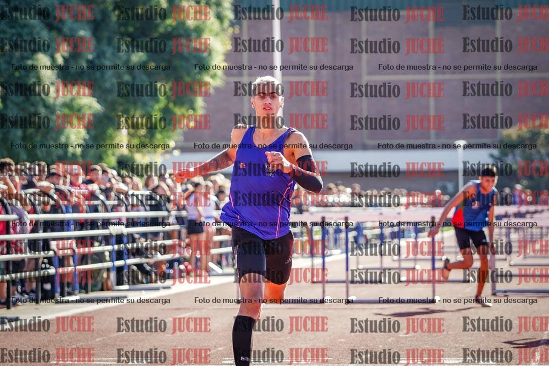 Fotos de los 110 m con vallas de varones