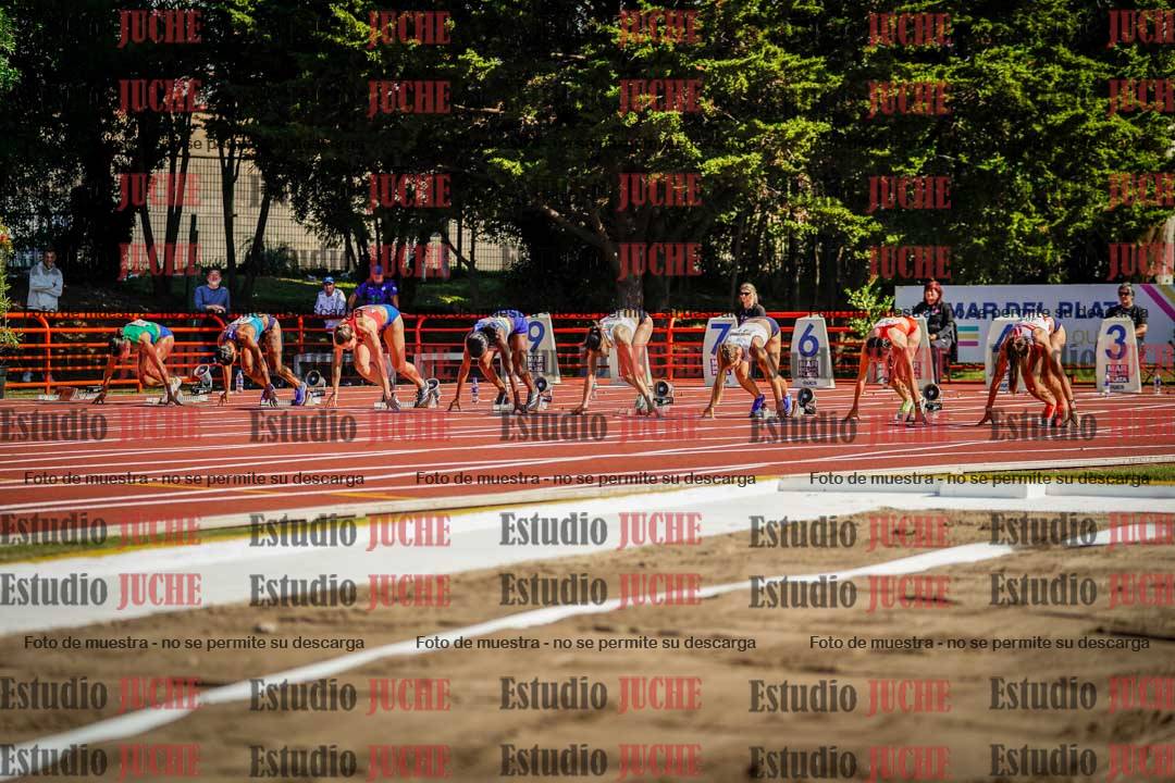 Fotos de los 100 m de mujeres
