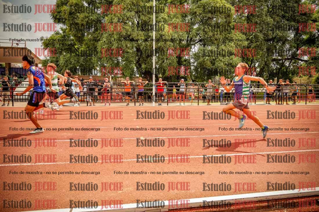 Fotos de los 80 m llanos de varones