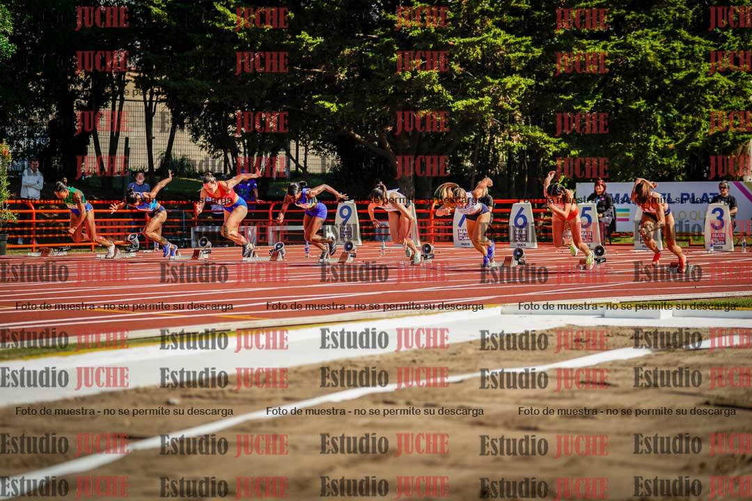 Fotos de los 100 m de mujeres
