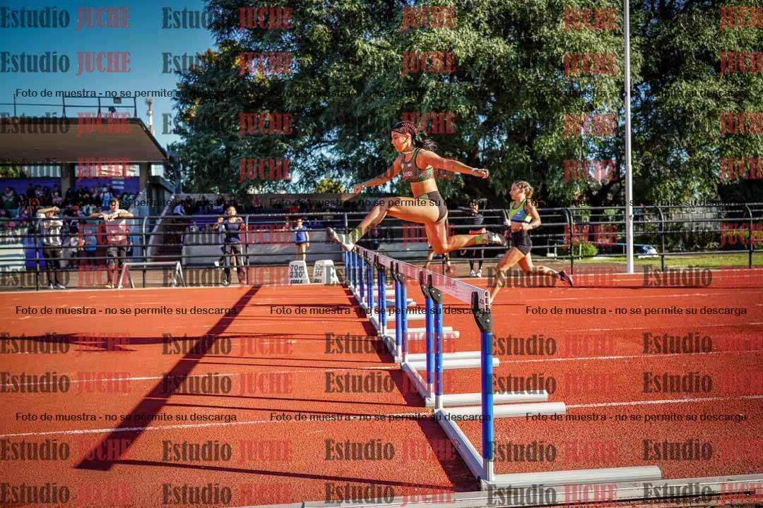 Fotos de los 400 m con vallas de mujeres