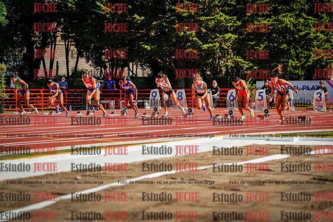 Fotos de los 100 m de mujeres
