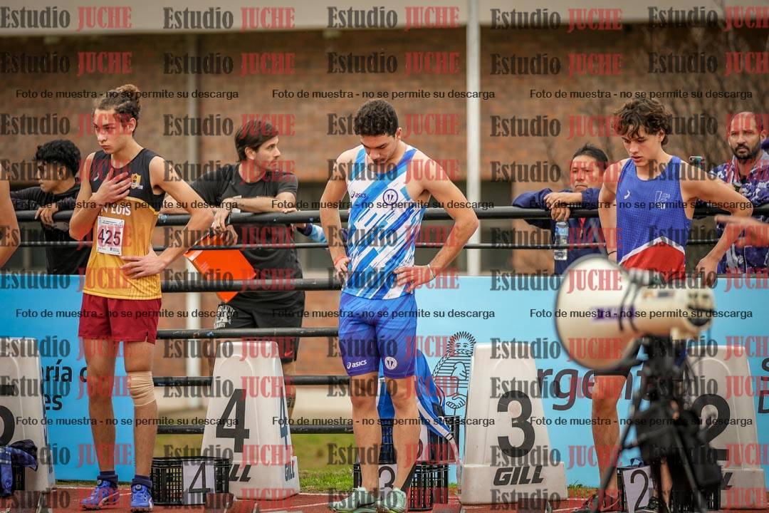 Fotos de los 110 m con vallas de varones