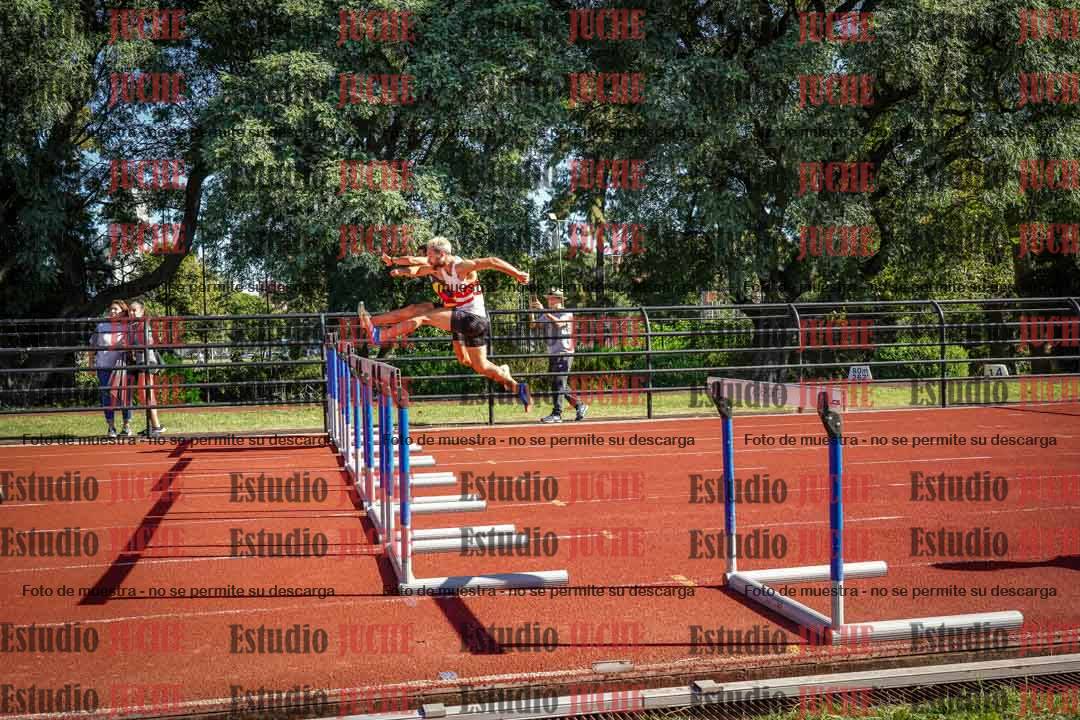Fotos de los 110 m con vallas de varones