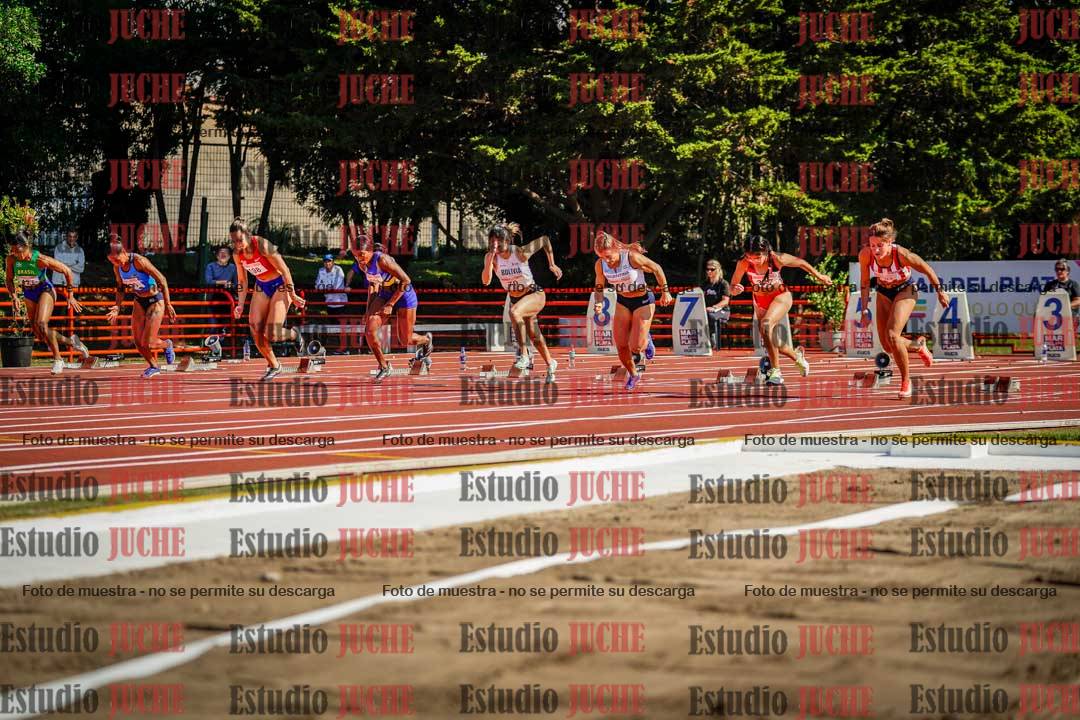 Fotos de los 100 m de mujeres