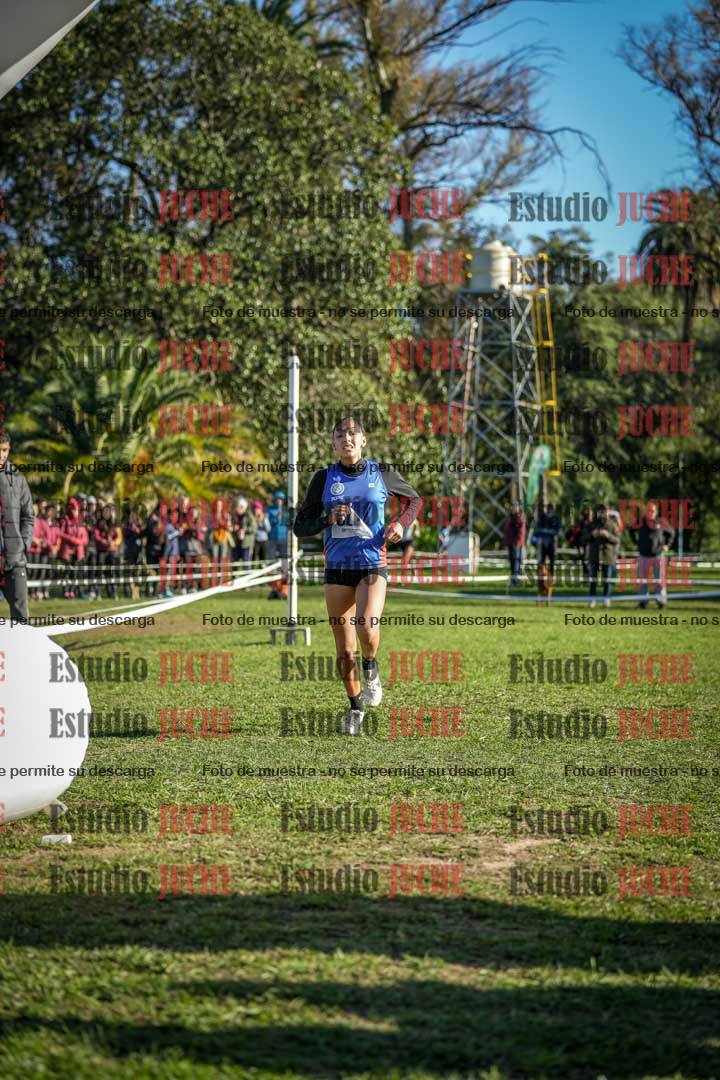 Fotos de la llegada del cross de 4000 m - mujeres