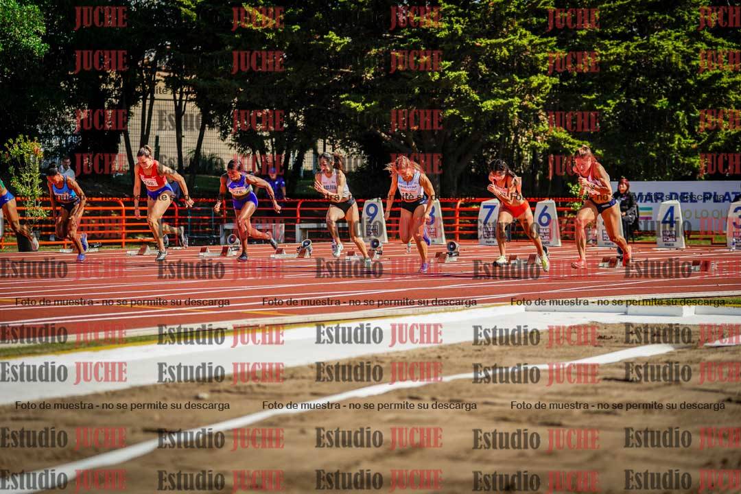 Fotos de los 100 m de mujeres