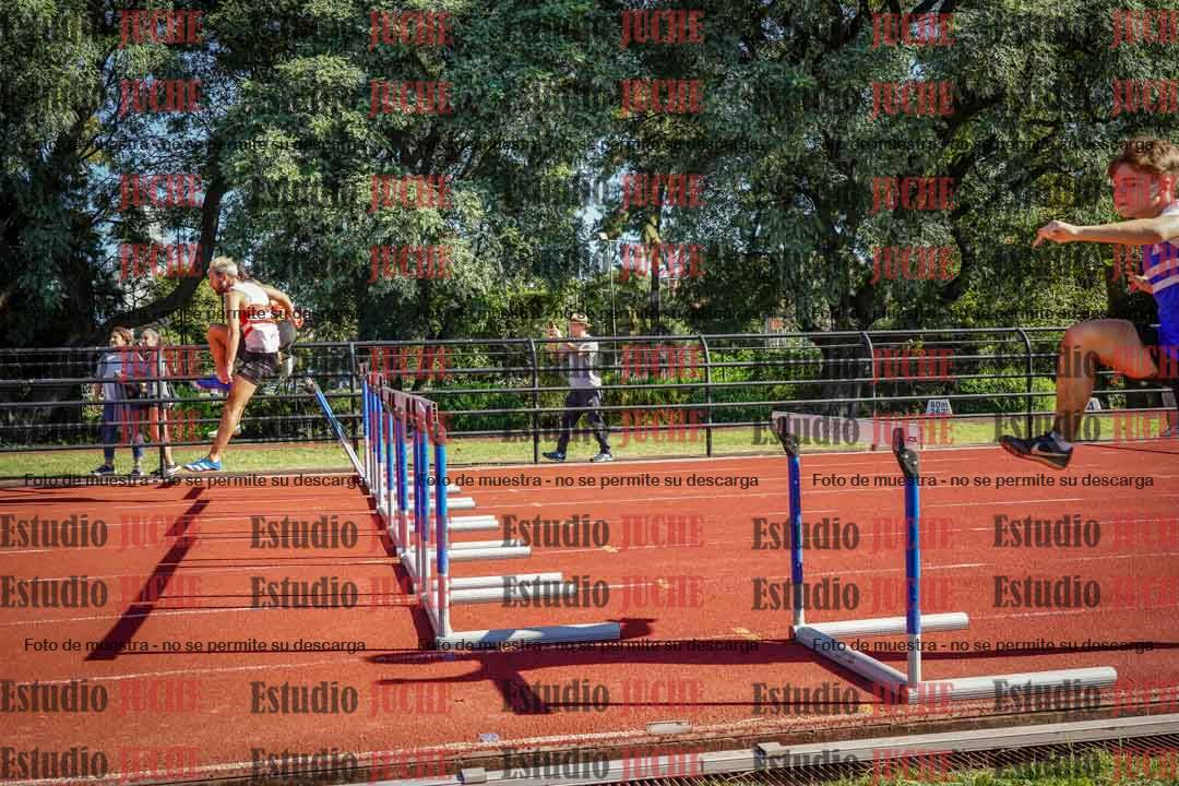 Fotos de los 110 m con vallas de varones