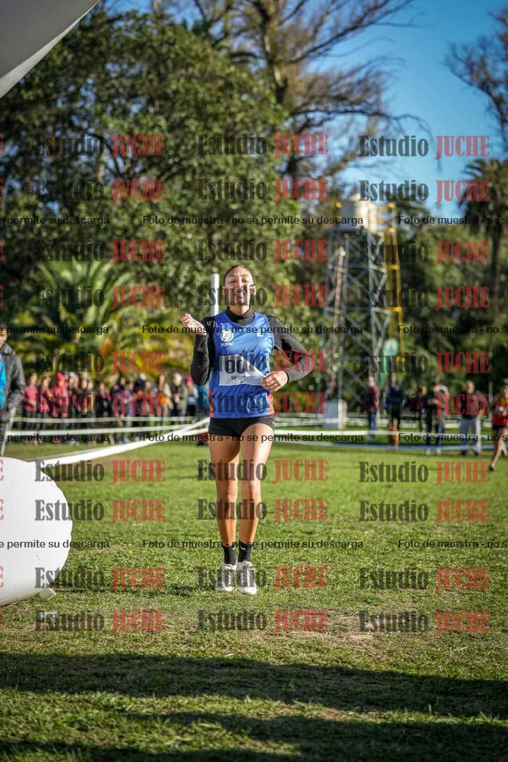 Fotos de la llegada del cross de 4000 m - mujeres