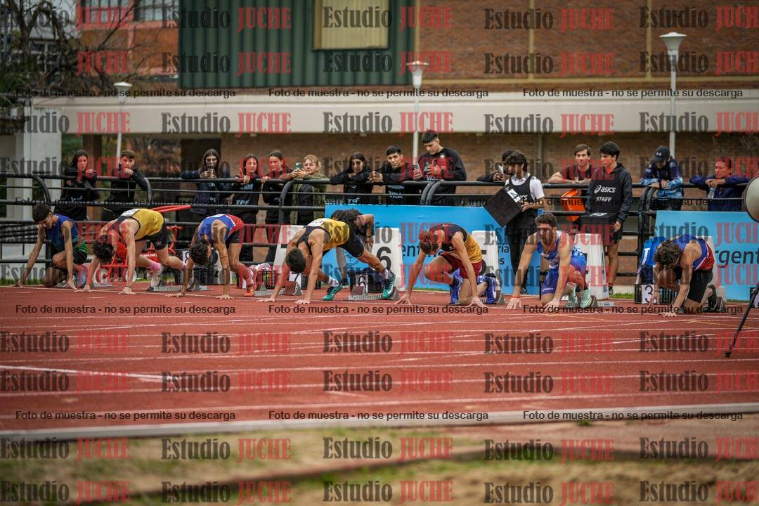 Fotos de los 110 m con vallas de varones