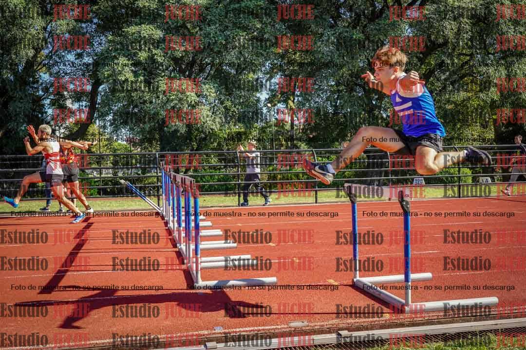 Fotos de los 110 m con vallas de varones