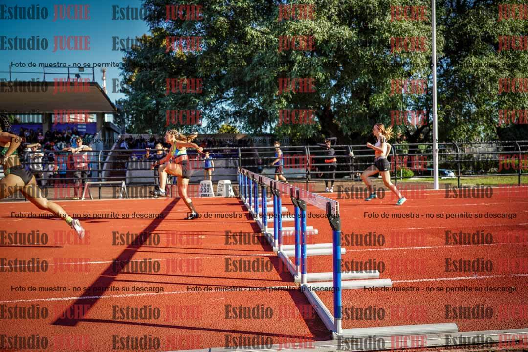 Fotos de los 400 m con vallas de mujeres