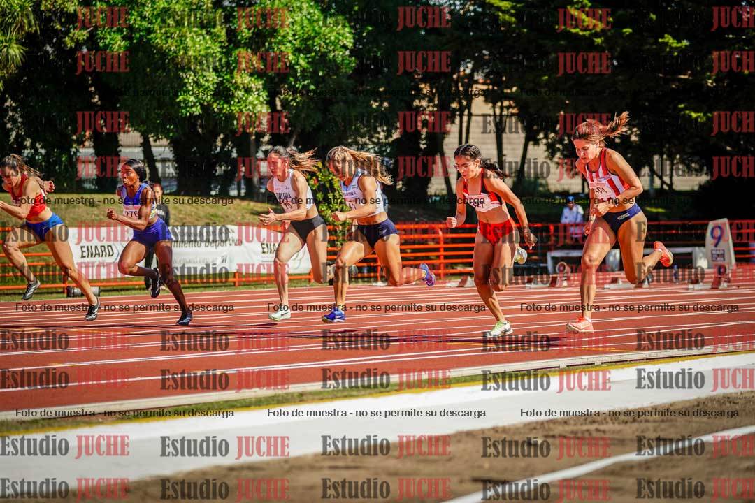 Fotos de los 100 m de mujeres