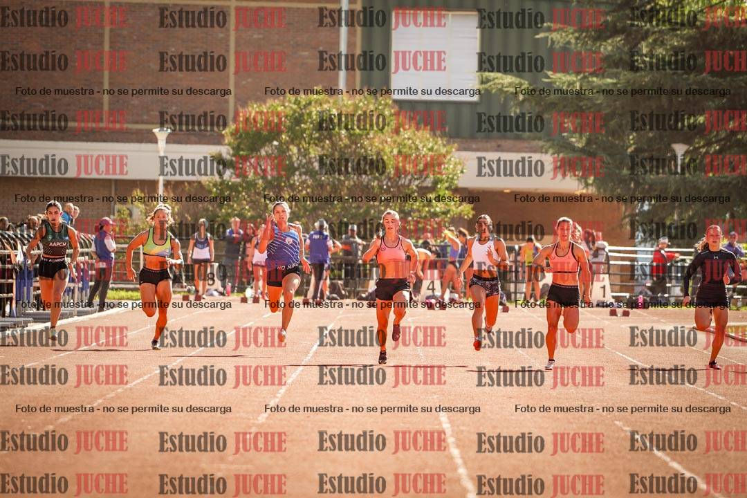 Fotos de los 100 m llanos de mujeres