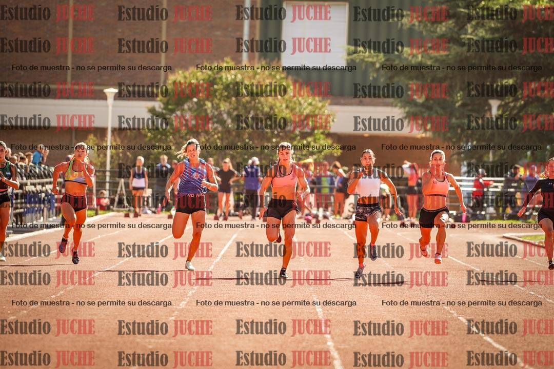 Fotos de los 100 m llanos de mujeres