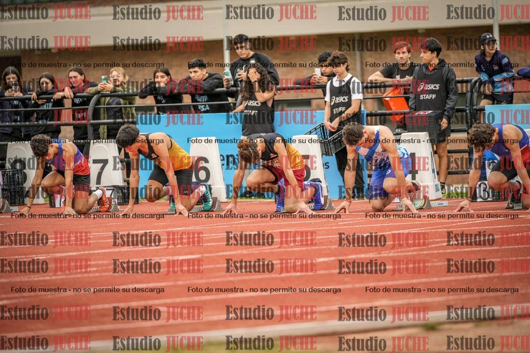 Fotos de los 110 m con vallas de varones