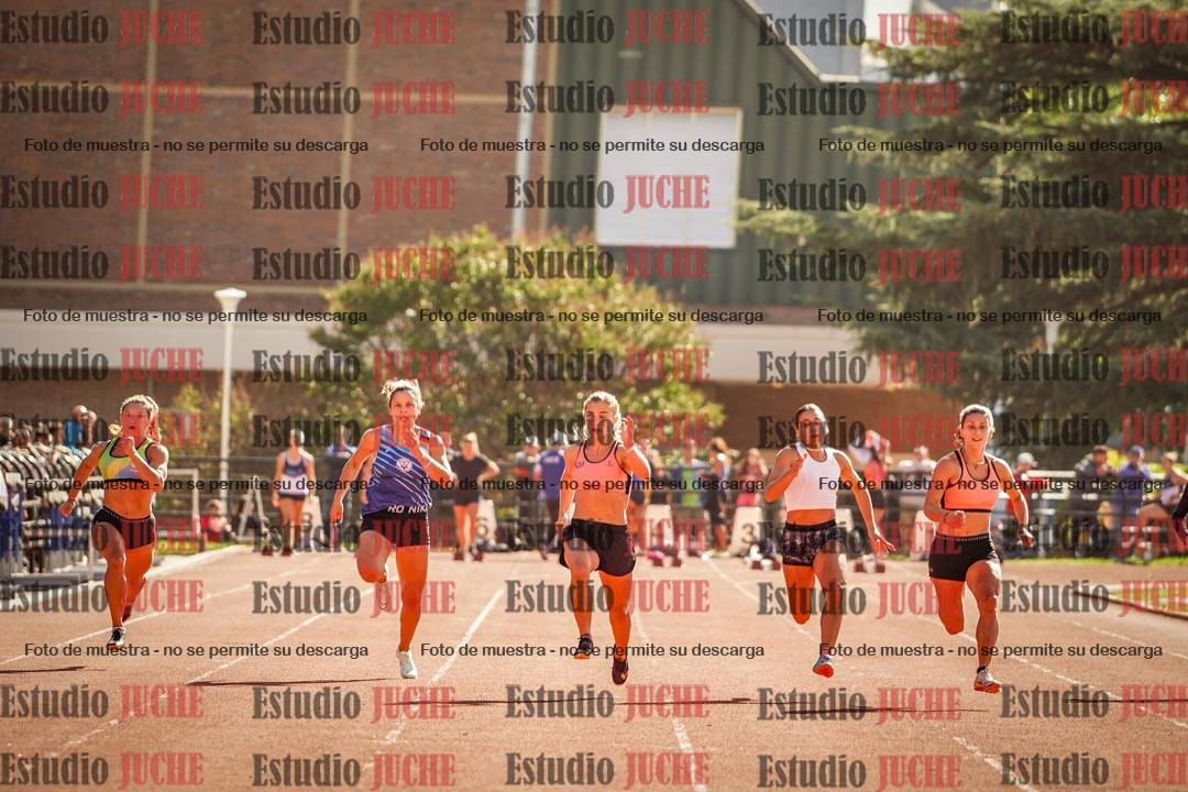 Fotos de los 100 m llanos de mujeres