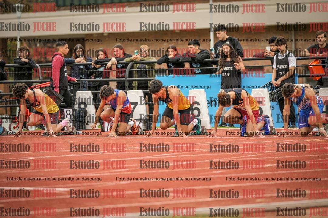 Fotos de los 110 m con vallas de varones