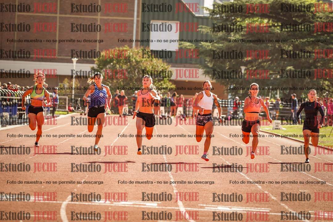 Fotos de los 100 m llanos de mujeres