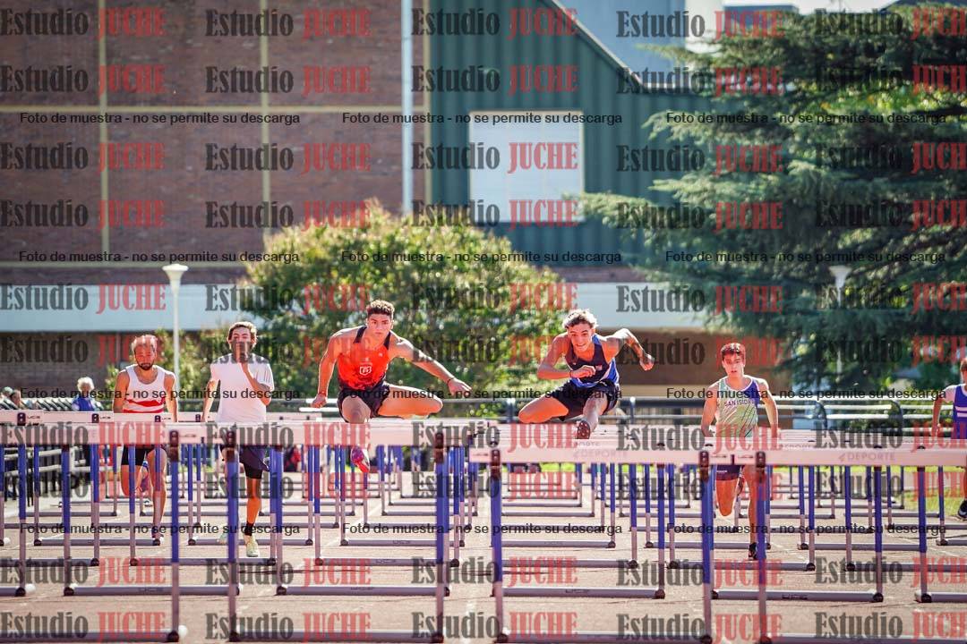 Fotos de los 110 m con vallas de varones