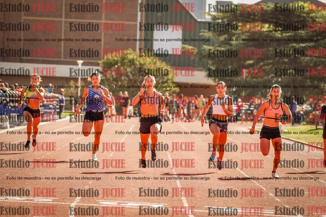 Fotos de los 100 m llanos de mujeres