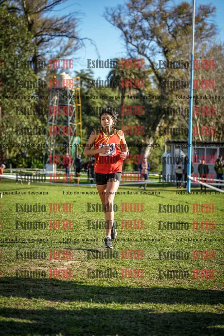 Fotos de la llegada del cross de 4000 m - mujeres