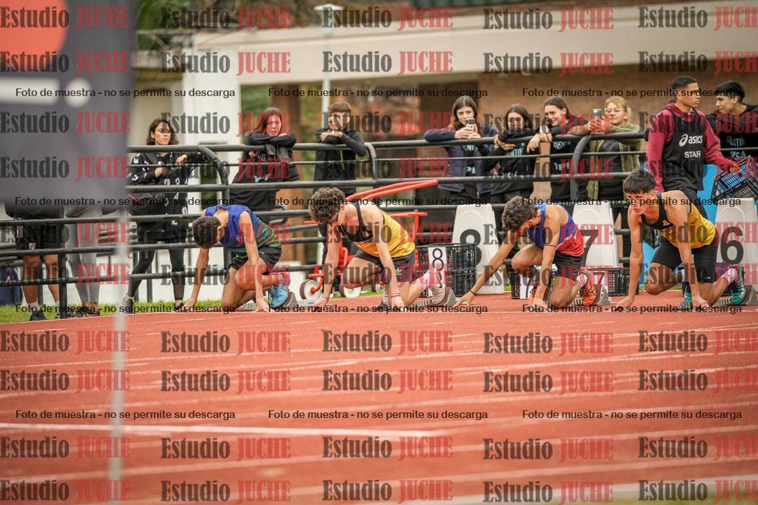 Fotos de los 110 m con vallas de varones