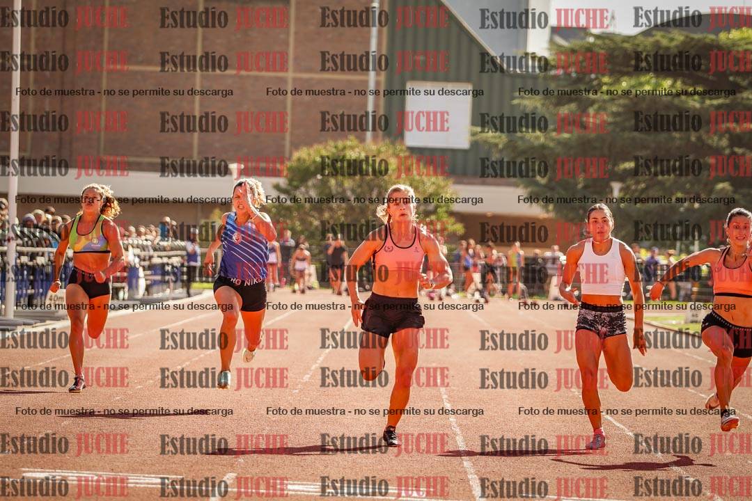 Fotos de los 100 m llanos de mujeres