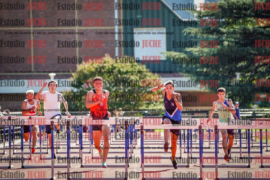Fotos de los 110 m con vallas de varones