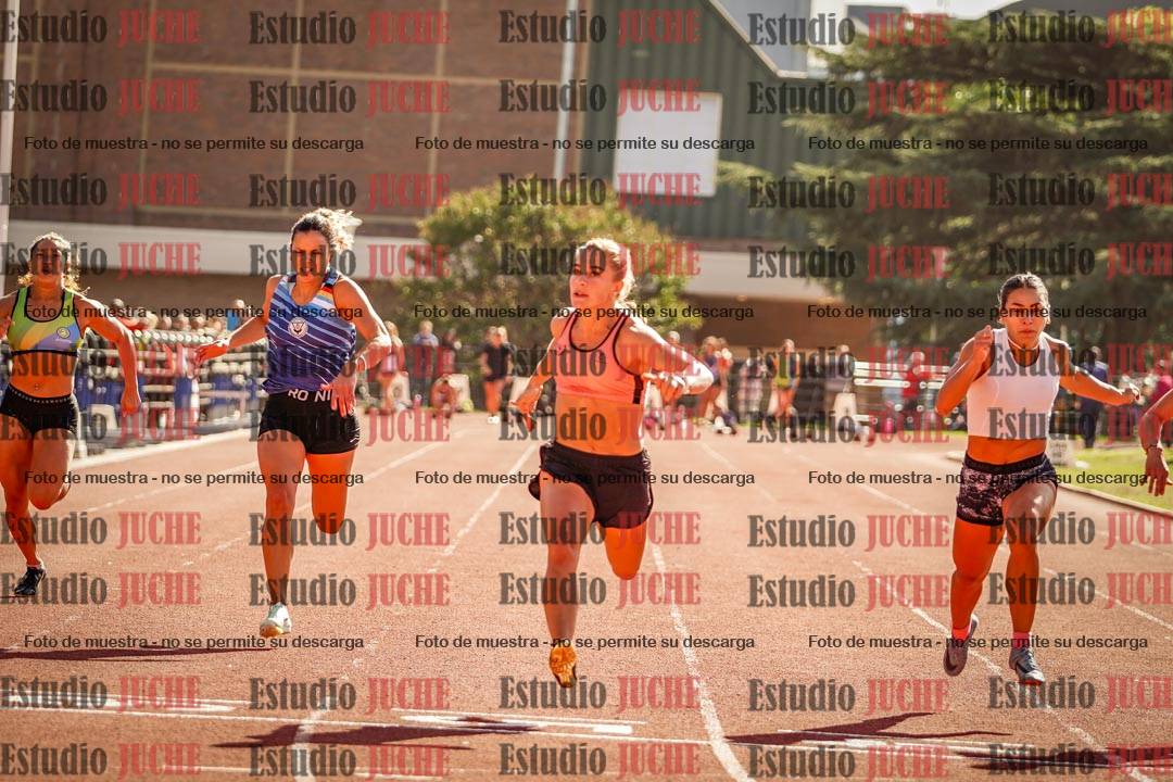 Fotos de los 100 m llanos de mujeres