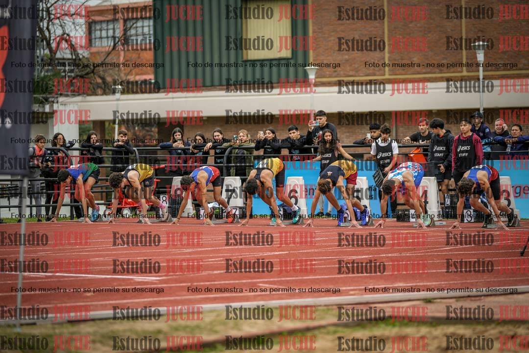 Fotos de los 110 m con vallas de varones