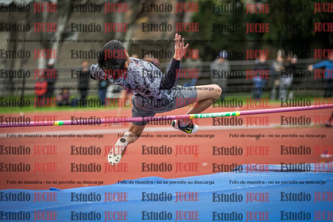Fotos del salto en alto de mujeres y varones - todos los grupos
