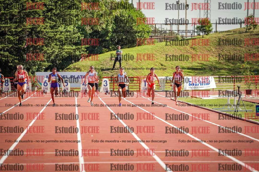 Fotos de los 100 m de mujeres